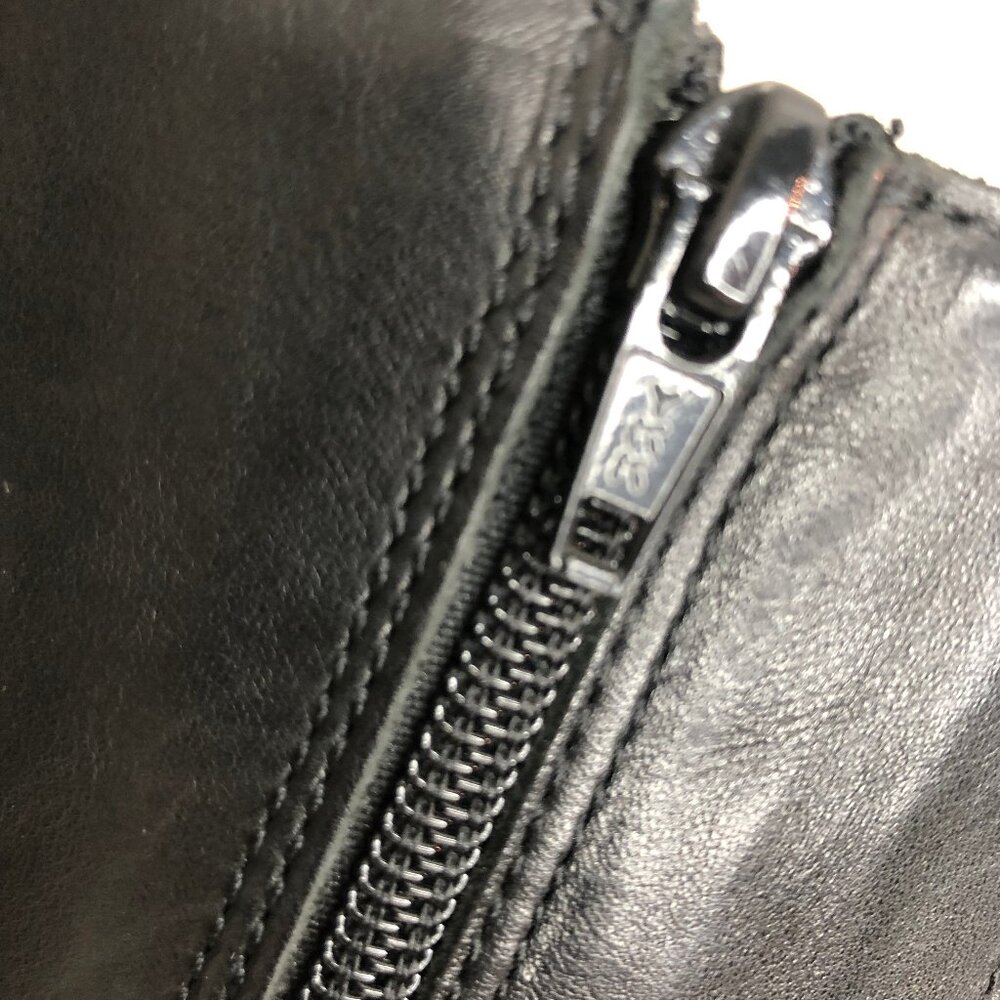 Harley-Davidson Women's Black Leather Cowgirl Boots Sz. 9 GORGEOUS! - Picture 10 of 12
